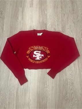 vintage san francisco 49ers sweater